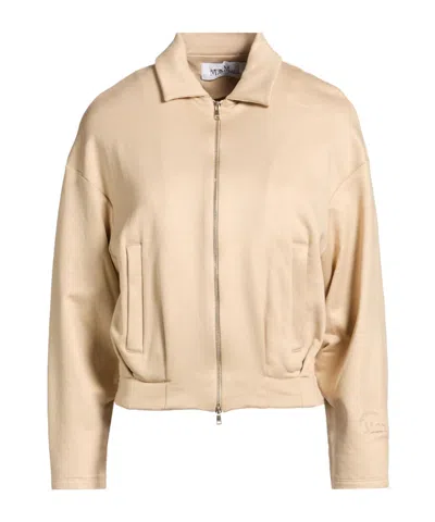 Max Mara Stretchy Sweatshirts In Nude