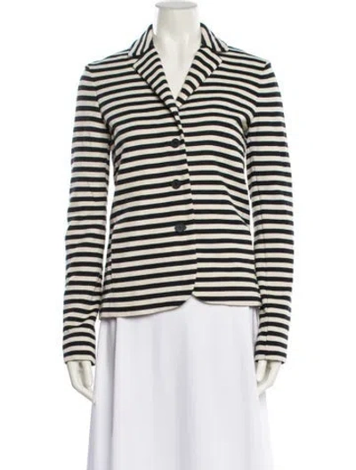 Pre-owned Max Mara Striped Blazer