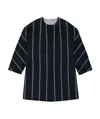 Max Mara Striped Blouse In Blue