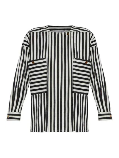 Max Mara Camisa - Blanco In Black