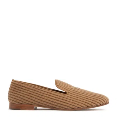 Max Mara Striped Flats