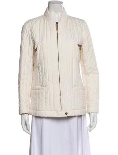 Pre-owned Max Mara Striped Jacket In Neutral