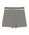 Max Mara Striped Jersey Shorts