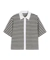 Max Mara Jersey Stripe Short-sleeve Wilson Shirt