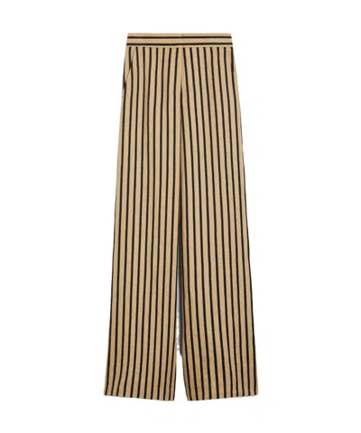 MAX MARA MAX MARA CESTINO STRIPED PALAZZO PANTS