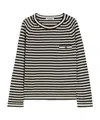 Max Mara Linen Stripe Sweater