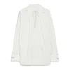 Max Mara Saletta Blouse In Black White