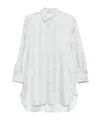 Max Mara Monviso Silk Mini Dress In White