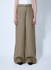 Max Mara Cestino Striped Palazzo Pants