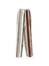 Max Mara Studio Mstpagano Trouser Red In Multi