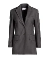 Max Mara Striped Wool Blazer In Multi