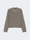 Max Mara Striped Wool Sweater In Multi