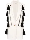 Max Mara Waistcoat With Tassel Embellishments And Notched Lapel