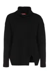 Max Mara Studio Abile Wool And Cashmere Sweater In Black