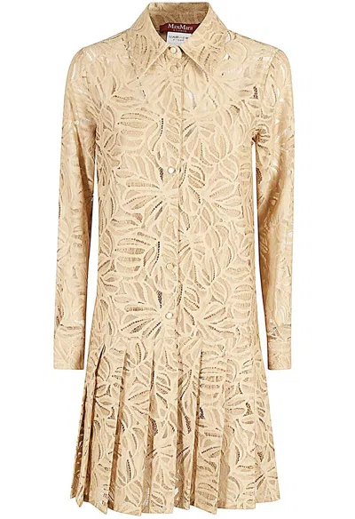 Max Mara Studio Abito In Beige