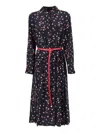 Max Mara Studio Abito Elmo In Blue