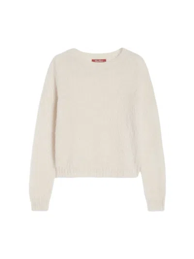 Max Mara Studio Aceto Sweater Beige In Neutral