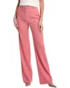 Max Mara Studio Agami Wool Trouser In Pink