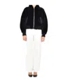 Max Mara Long-sleeved Casual Jacket In Black