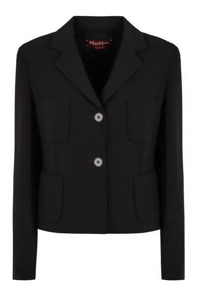 MAX MARA MAX MARA STUDIO ALPINO SINGLE-BREASTED TWO-BUTTON JACKET