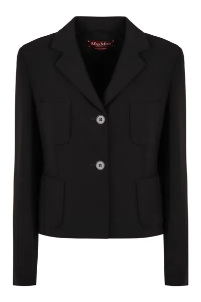 MAX MARA MAX MARA STUDIO ALPINO SINGLE-BREASTED TWO-BUTTON JACKET