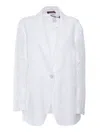 Max Mara Studio Angizia Jacket In White
