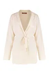 Max Mara Studio Aquile Belted Cardigan