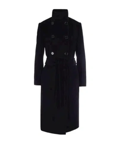 MAX MARA MAX MARA STUDIO AREZZO DOUBLE-BREASTED BELTED COAT