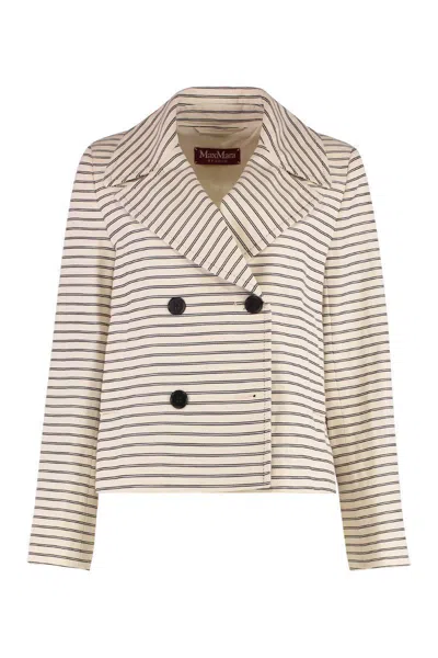 MAX MARA MAX MARA STUDIO ASSUAN DOUBLE-BREASTED JACKET