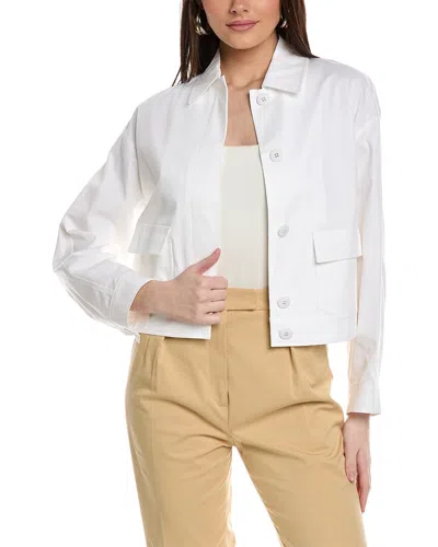 Max Mara Studio Baffo Jacket In White