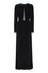 MAX MARA MAX MARA STUDIO BAIA - LONG DRESS IN SHAVED VELVET