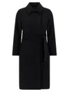 Max Mara Bcollag Coat In Black