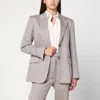 Max Mara Beige Single-breasted Linen Jacket