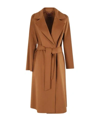 MAX MARA MAX MARA STUDIO BELTED MID-LENGTH COAT
