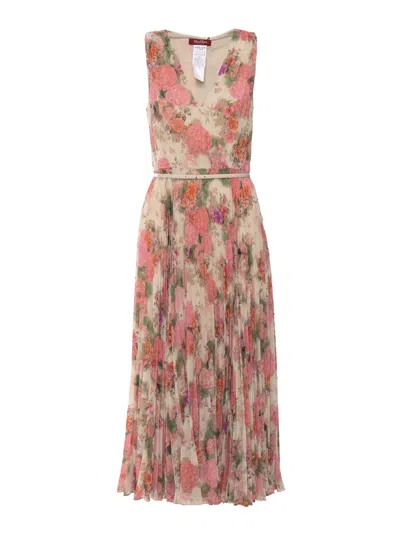 Max Mara Emery Dress In Multi