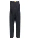 Max Mara Bergamo Pants Blue In Blue