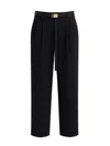 Max Mara Studio Bergamo Trousers In Black