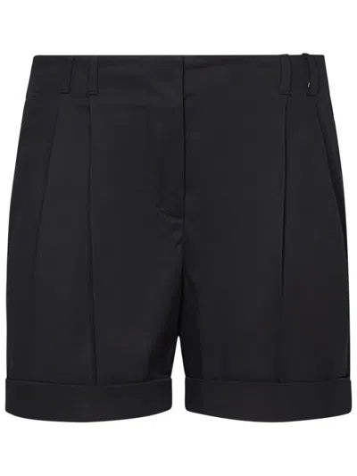 Max Mara Studio Bergen Shorts In Black