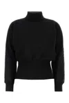 Max Mara Studio Black Wool Arda Sweater In Black