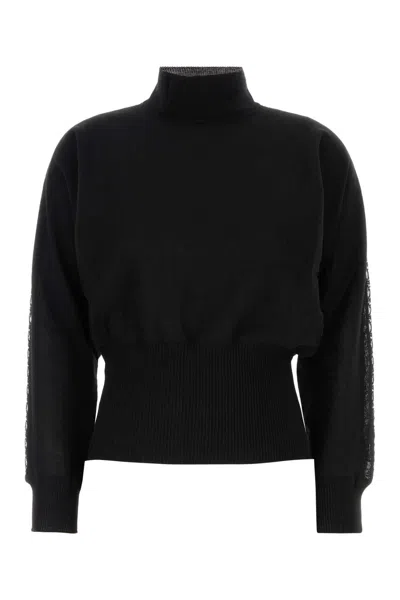 MAX MARA MAX MARA STUDIO BLACK WOOL ARDA SWEATER