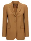 Max Mara Studio Blazer In Brown