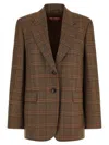 Max Mara Studio Blazer In Brown
