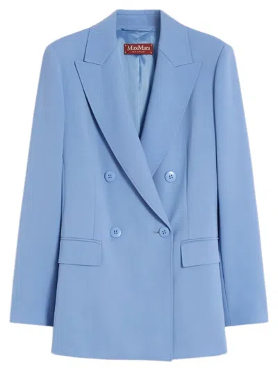 Max Mara Studio Blazer Mstgrembo In Blue