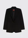 Max Mara Studio Blazer Woman Black In Black