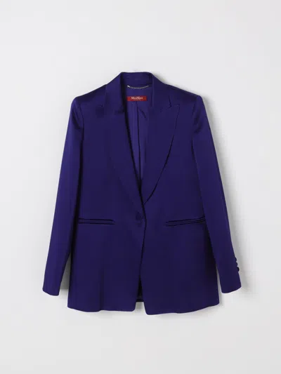Max Mara Studio Blazer Woman Blue Women