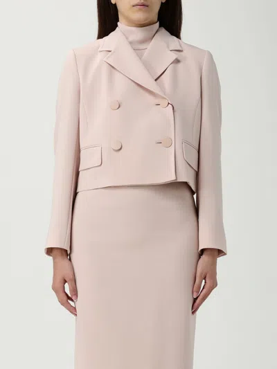 Max Mara Studio Blazer Woman Pink In Neutral