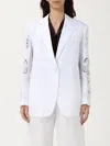 Max Mara Studio Blazer Woman White In White