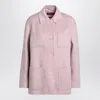 Max Mara Studio Blend Jacket In Pink