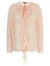 Max Mara Studio Blouse In Blush