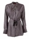 Max Mara Studio Blusa In Gray